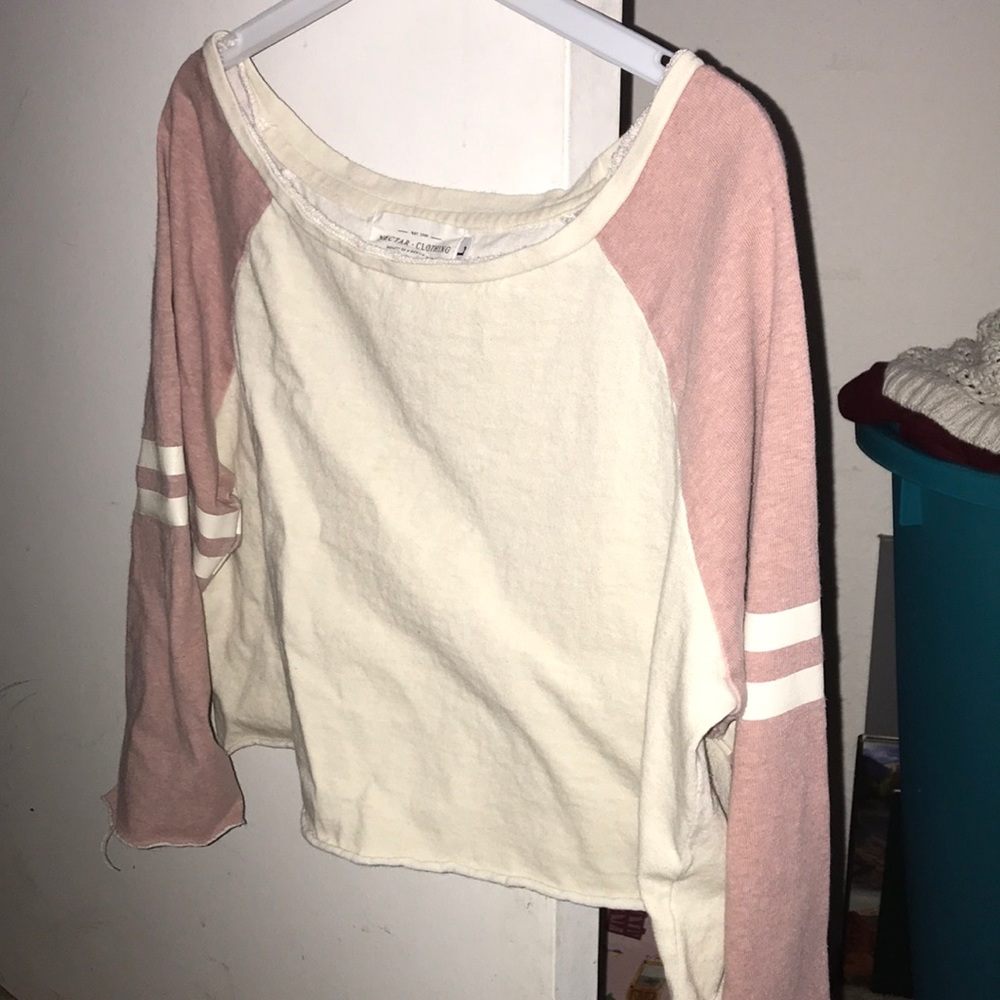 cute cropped baseball tee
